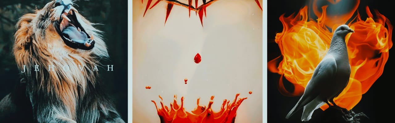 Father, Son, and Holy Spirit.