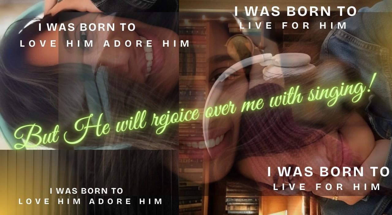 A person in holy rest.